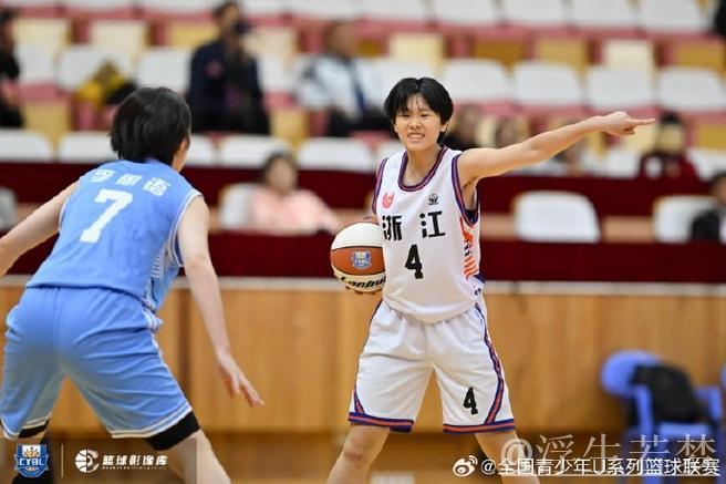 庞云舒荣膺全国U15联赛女子组最佳得分手